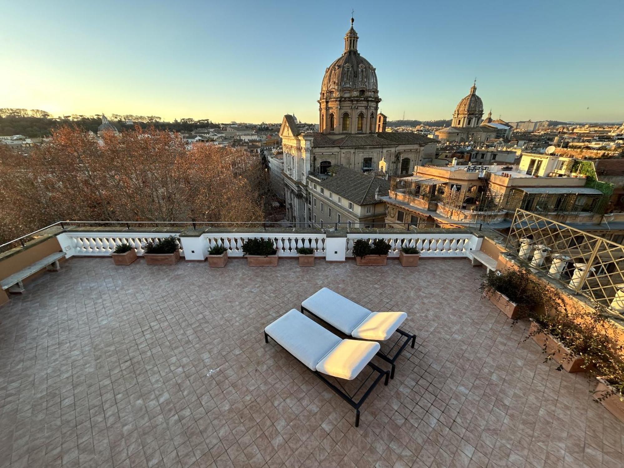 Arenula16 Attico Con Terrazza Panoramica * Roma