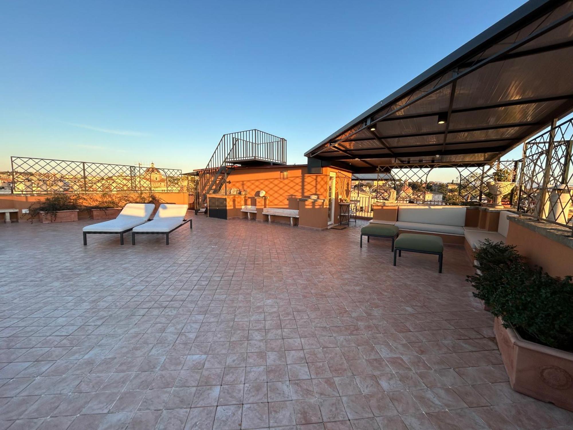 Arenula16 Attico Con Terrazza Panoramica Appartamento Roma