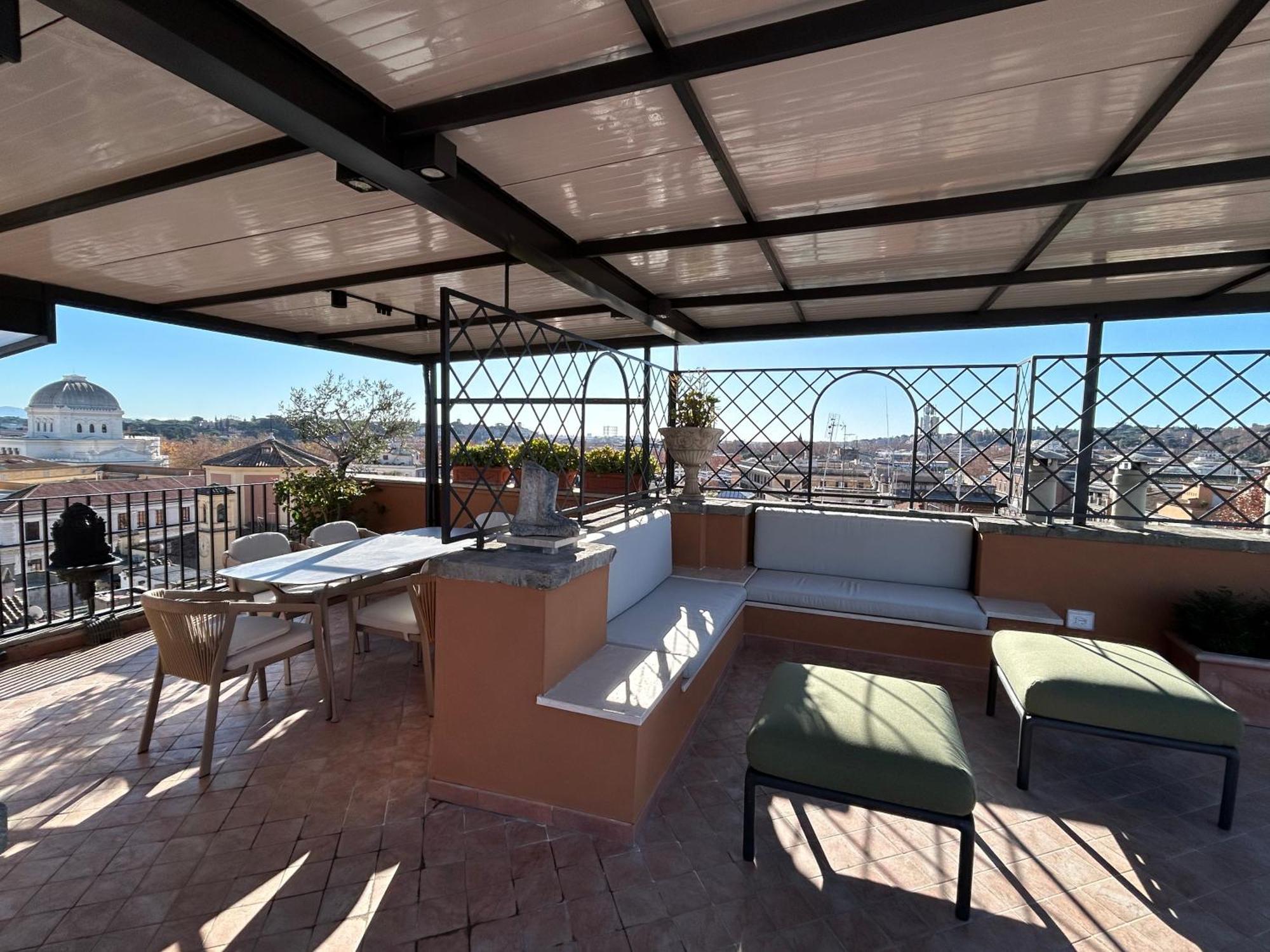 Arenula16 Attico Con Terrazza Panoramica Appartamento Roma