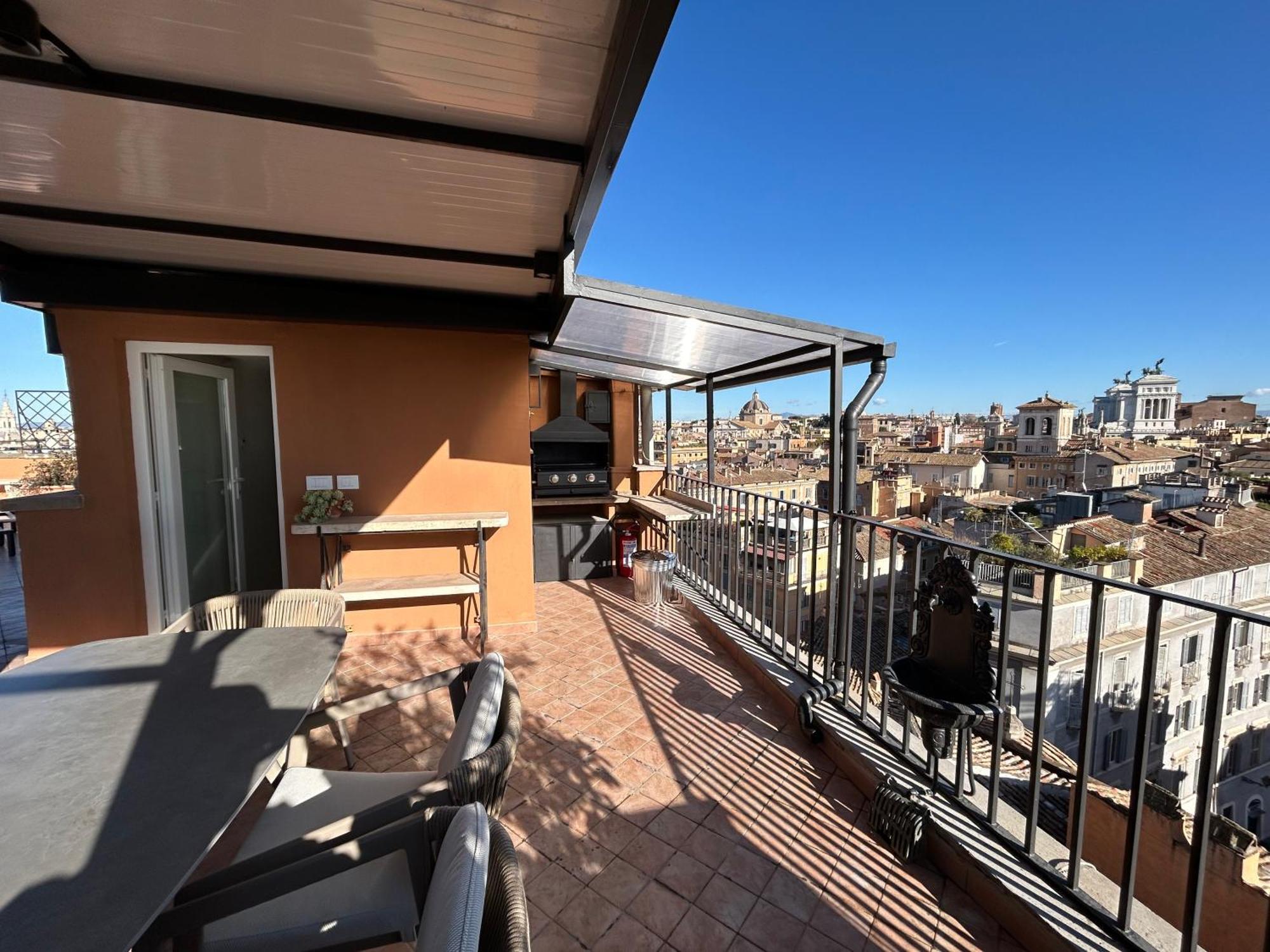 Appartamento Arenula16 Attico Con Terrazza Panoramica Roma
