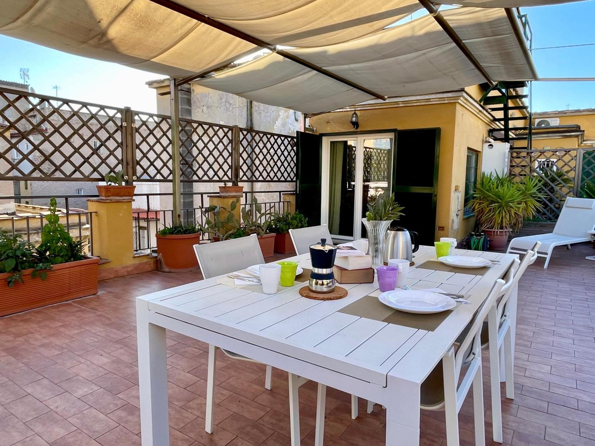 Elegant, With Private Terrace Next To The Vatican Apartamento *