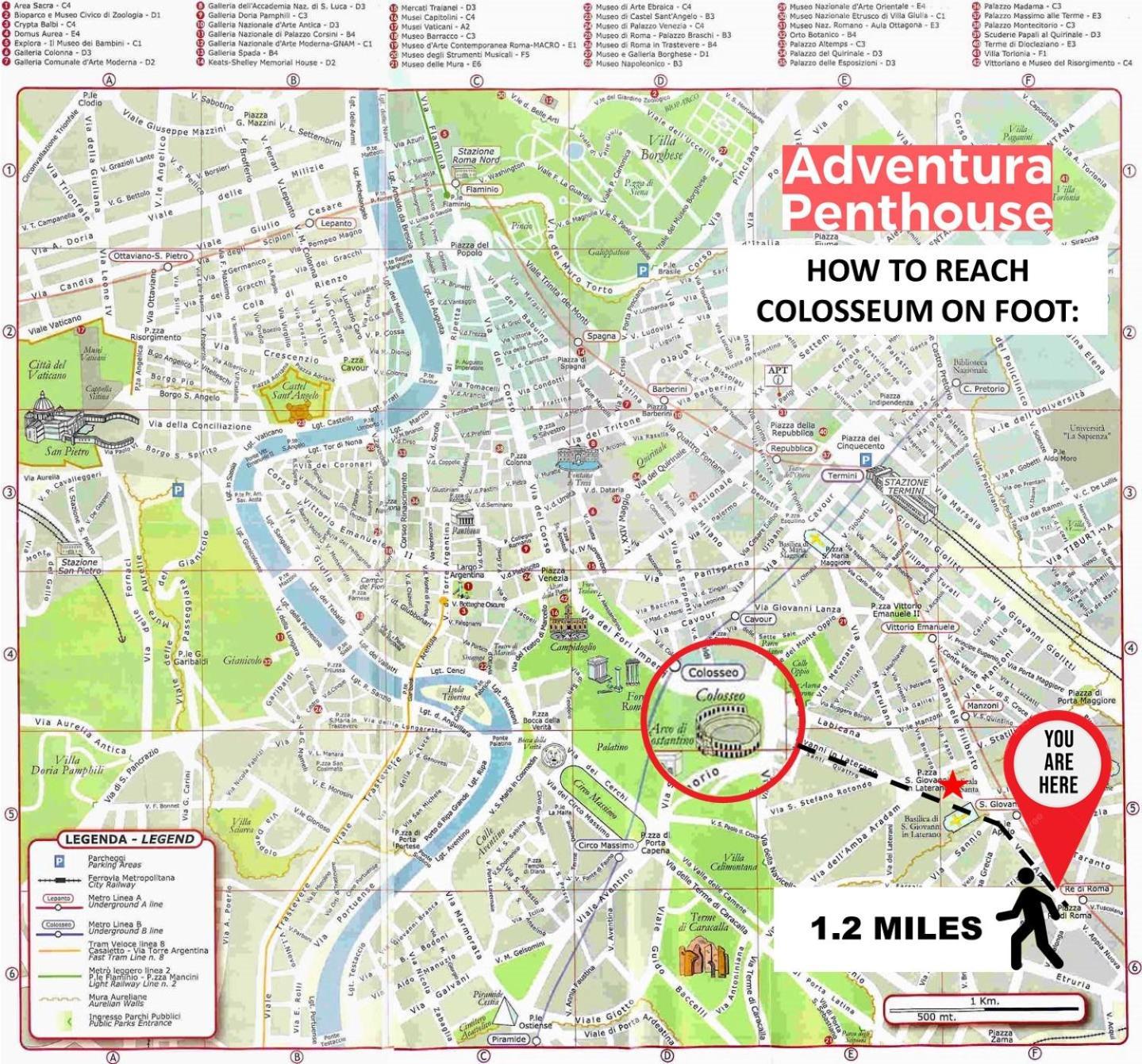 Appartamento Adventura Penthouse Roma