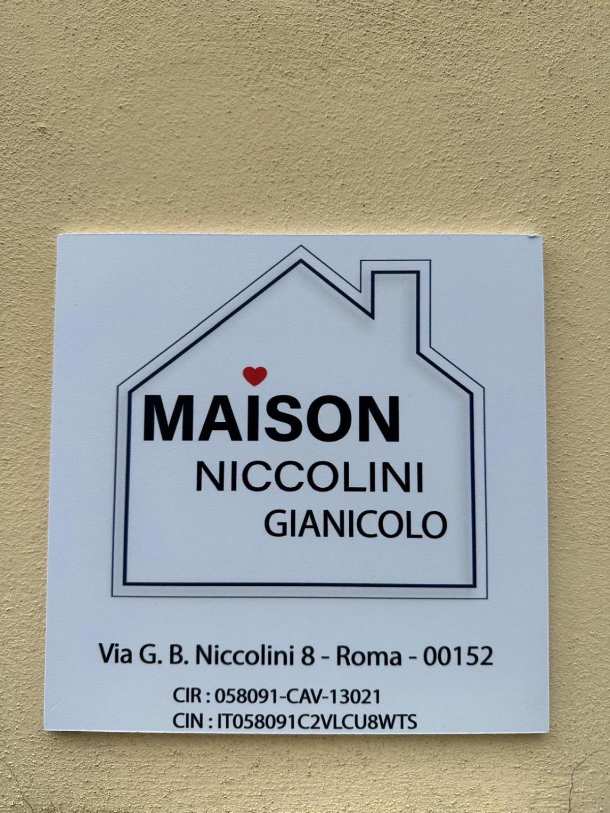 Maison Niccolini Gianicolo Appartamento
