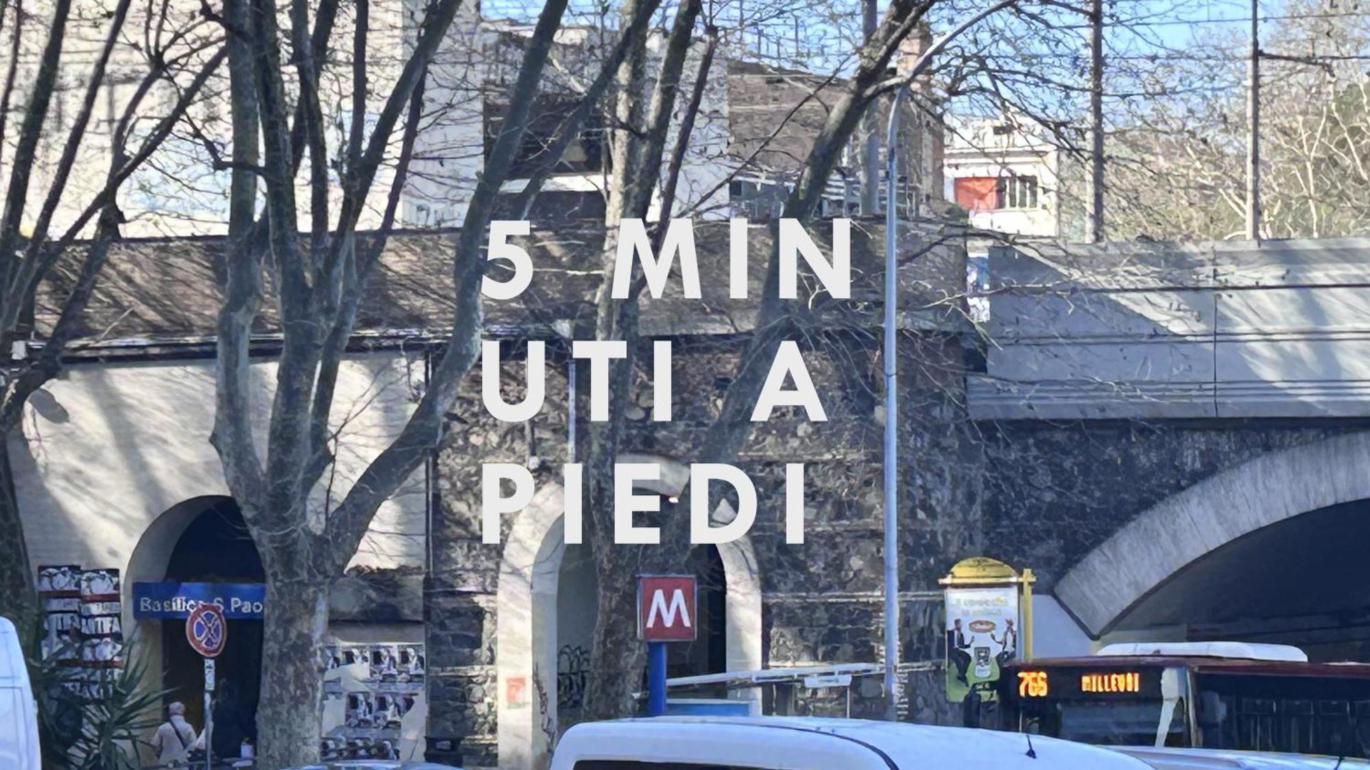 Appartamento Breath Of 5 Min A Piedi Metro B Sanpaolo Poche Fermate Dal Centro Di Roma