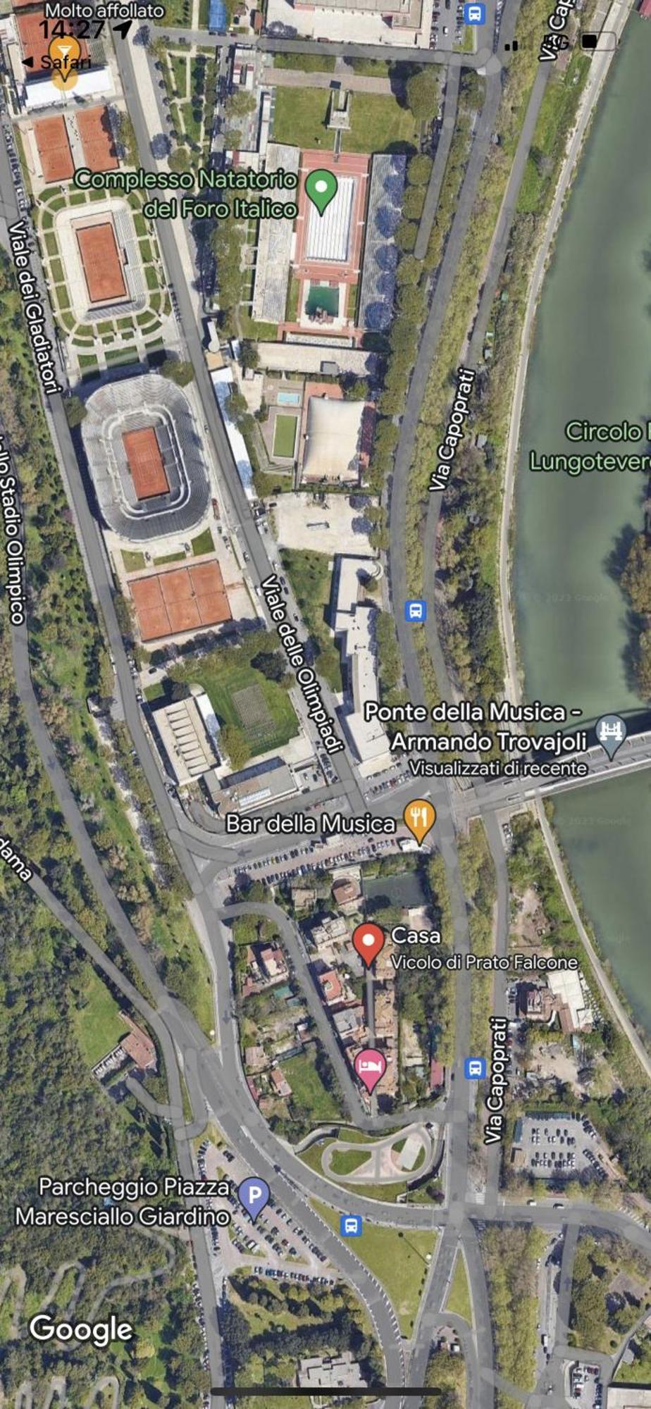 Casa Vittoria Centro Citta Vicino Allo Stadio Olimpico * Roma