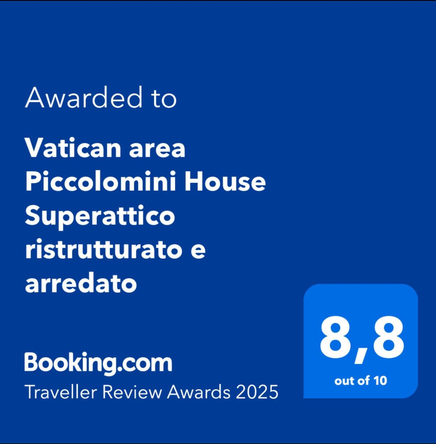 Vatican Area Piccolomini House Superattico Ristrutturato E Arredato Roma