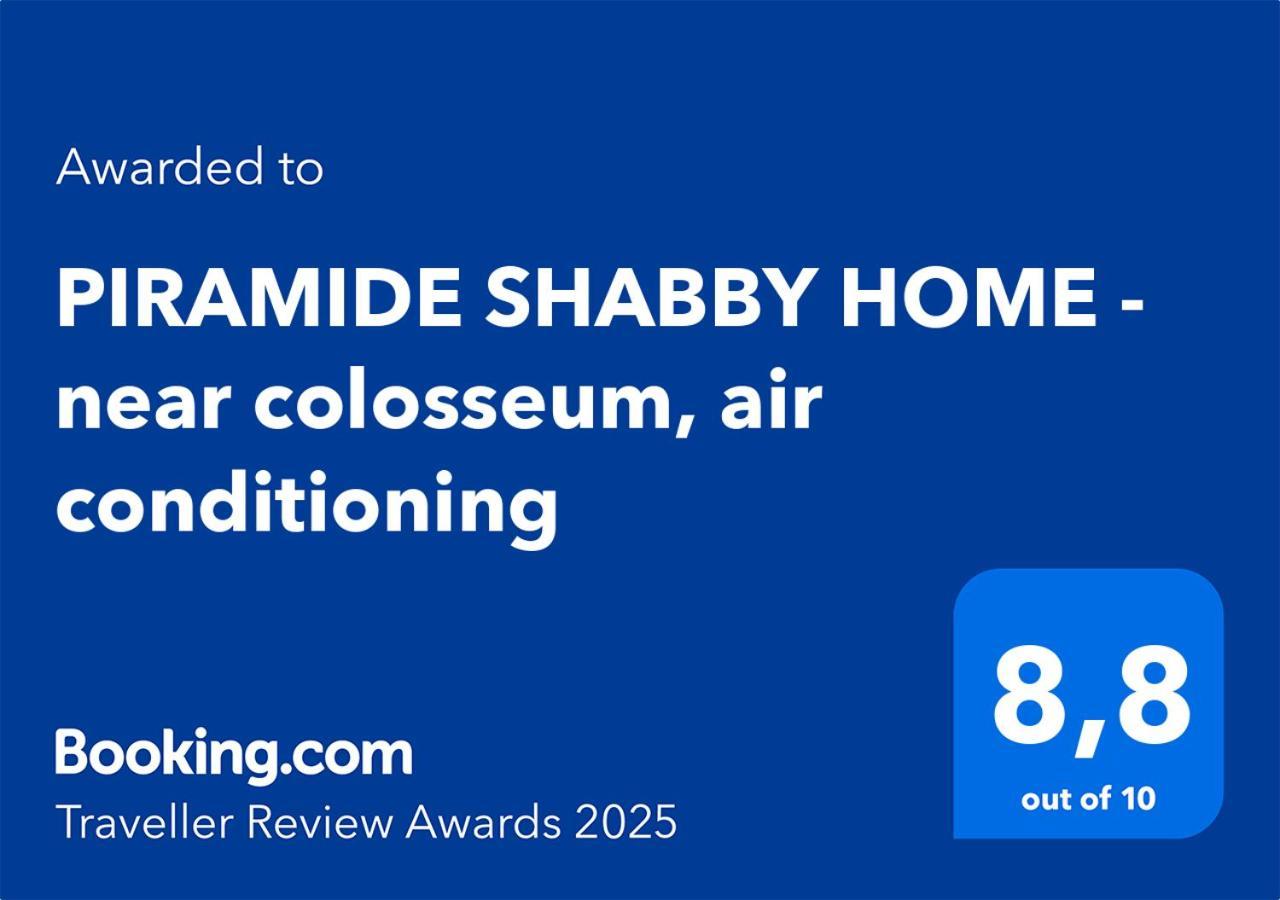 Piramide Shabby By Casa E Lode - Colosseum, Air Conditioning Apartamento *