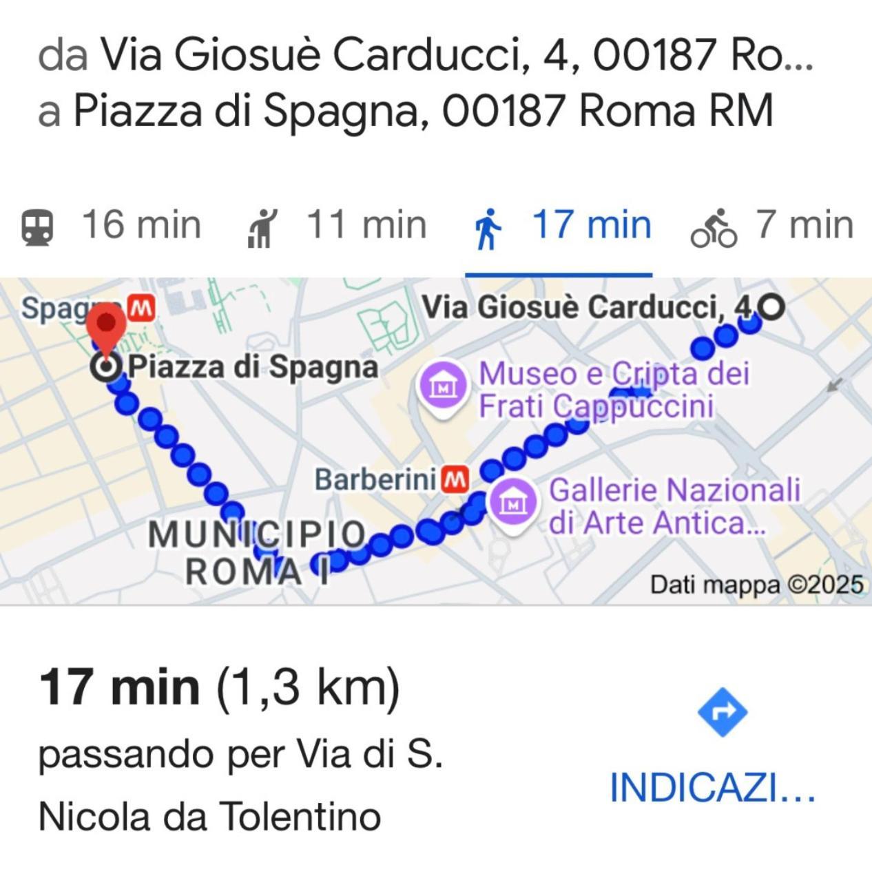 C2 Class Apartment, 2 Da Letto Con Giardino In Zona Via Veneto Distante 15 Minuti A Piedi Da Fontana Di Trevi * Roma