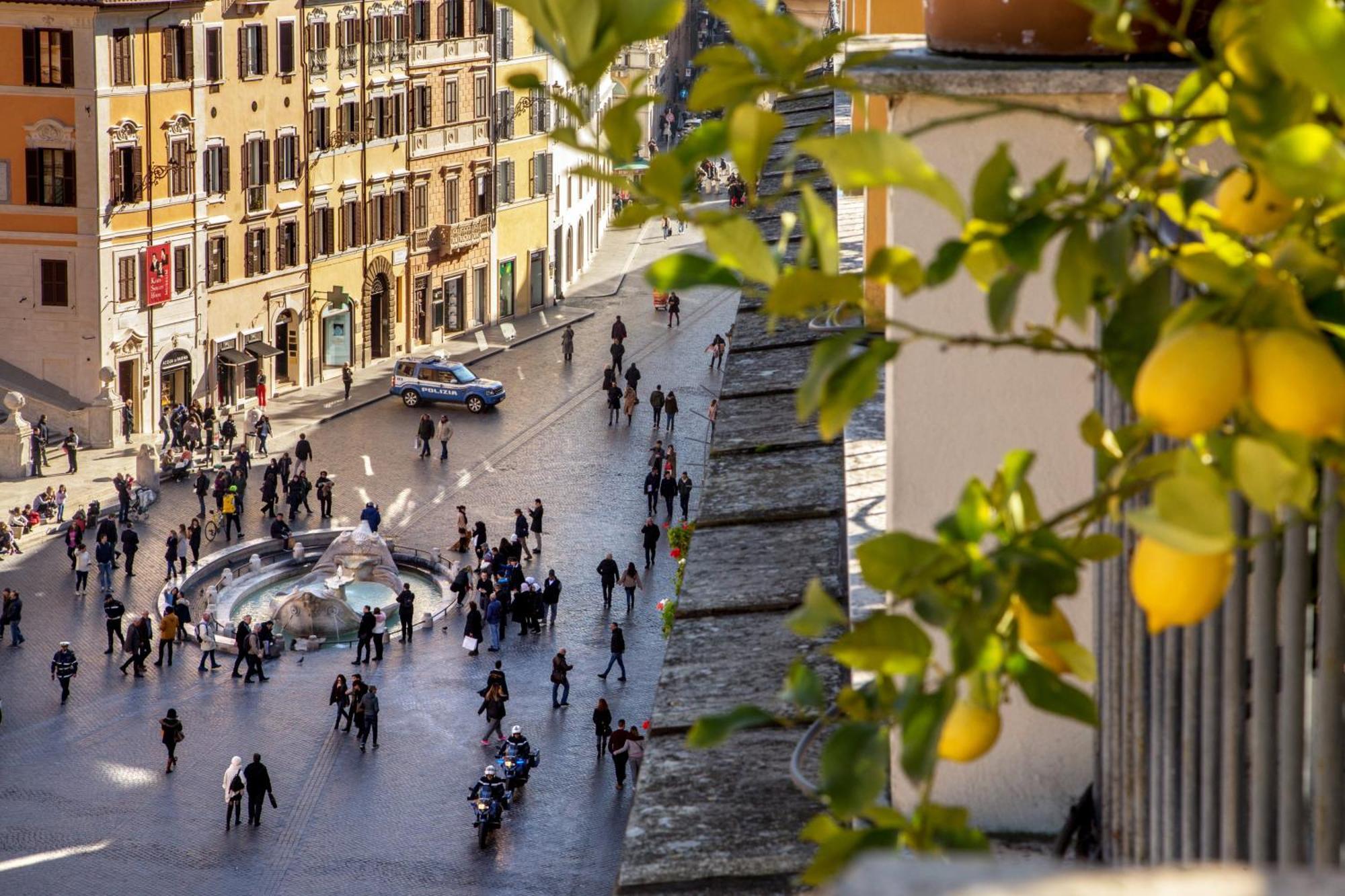 The At The Spanish Steps