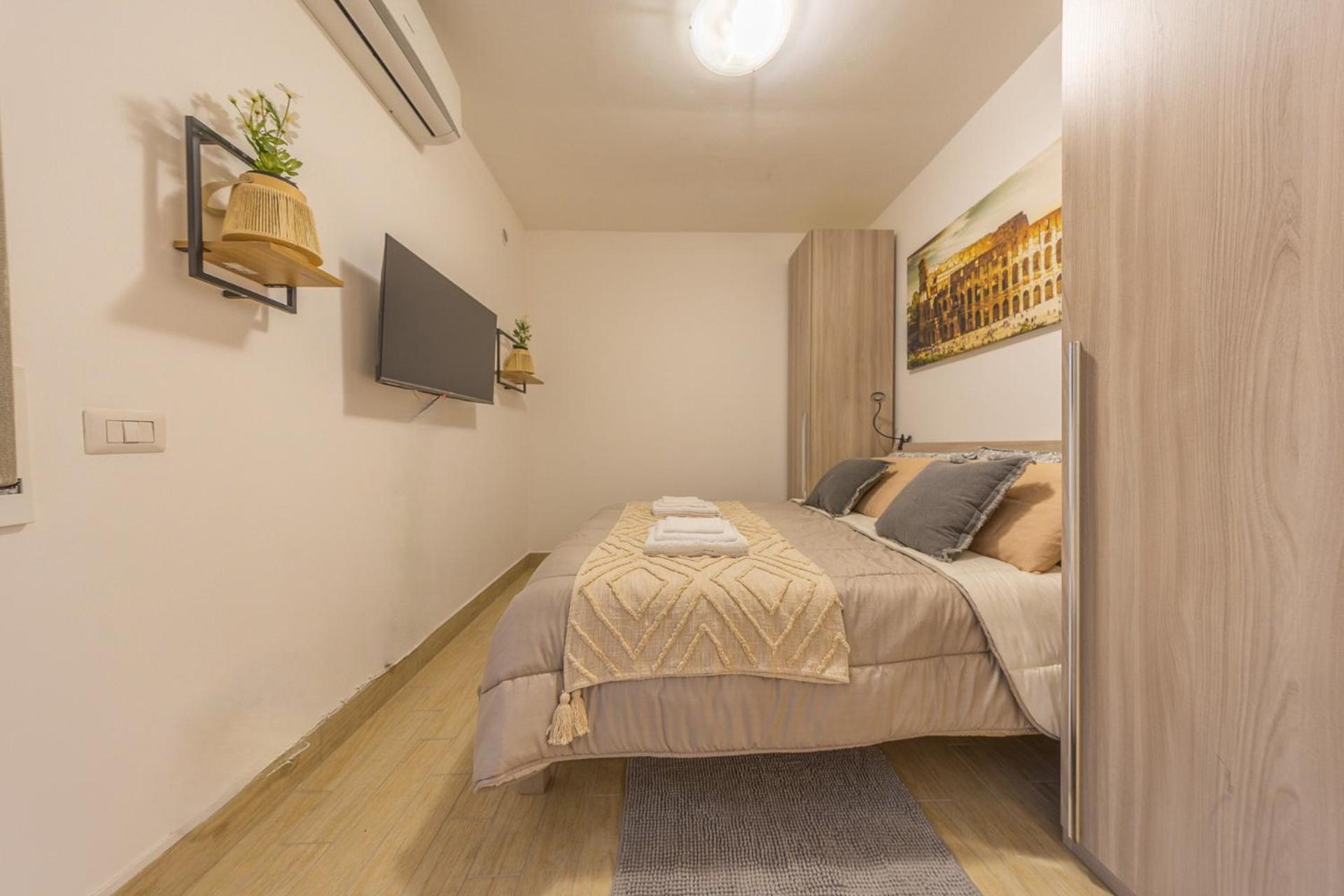 Bilocale Indipendente Con Terrazzo Esclusivo A Due Passi Dalla Metro Di Roma Leilighet Roma
