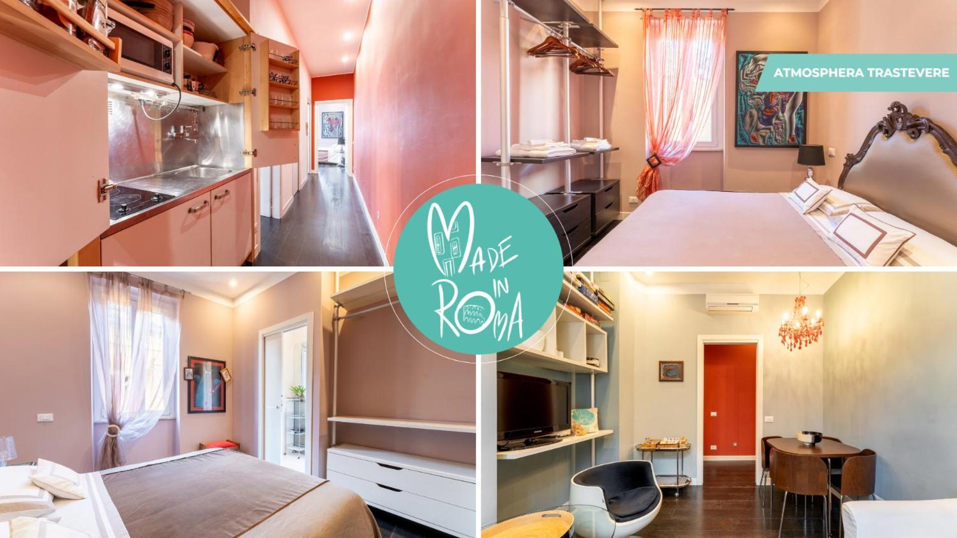 Atmosphera Trastevere, Glamour In The Center Apartment