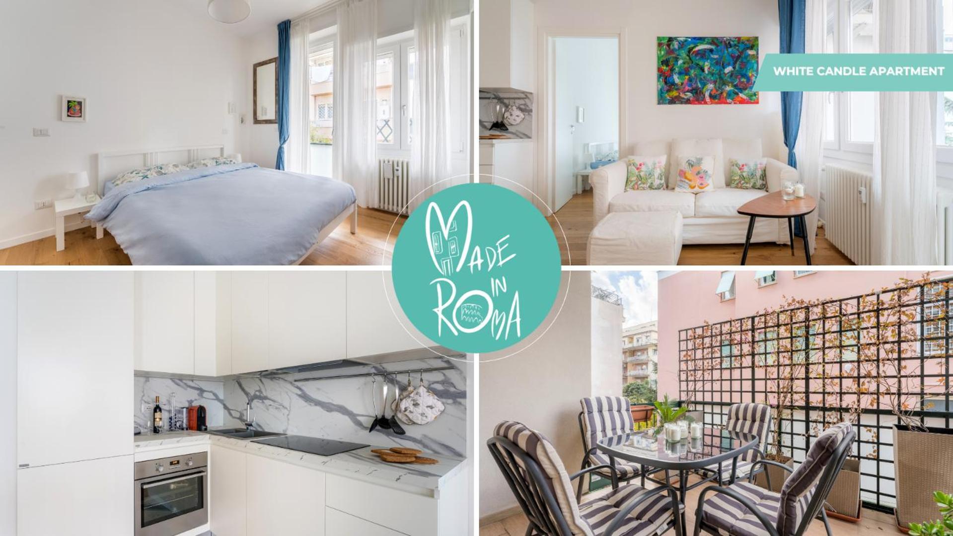 White Candle Apt, Close To San Pietro, Gemelli And City Center * Roma