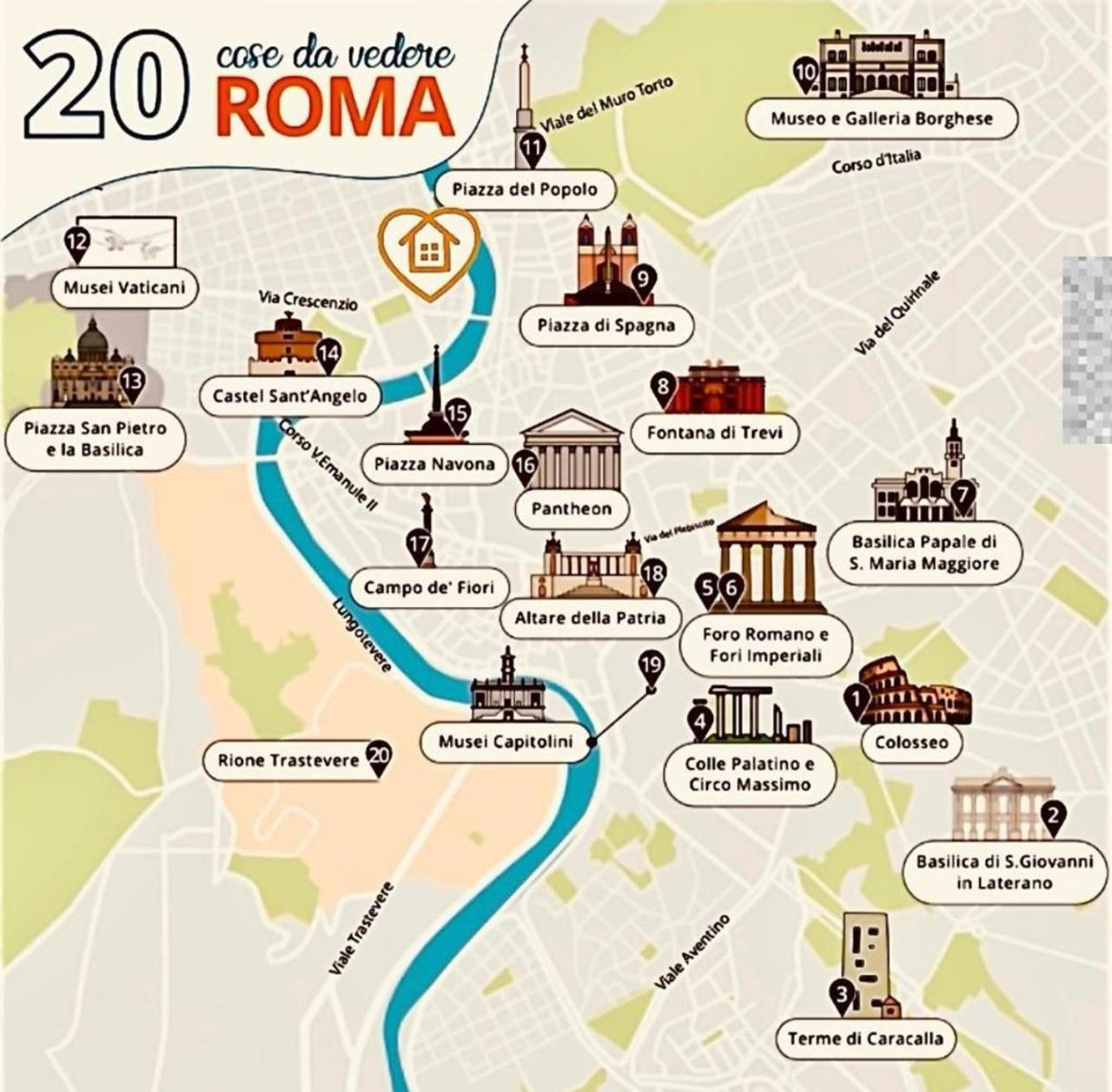 Apartamento Residenza Lungotevere Dei Mellini *