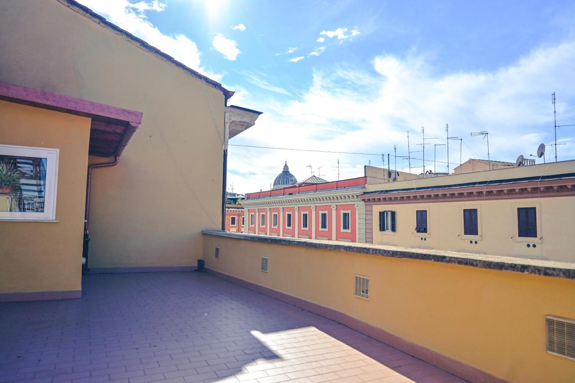 Appartamento Vaticano Attico Premium Con Terrazzo *