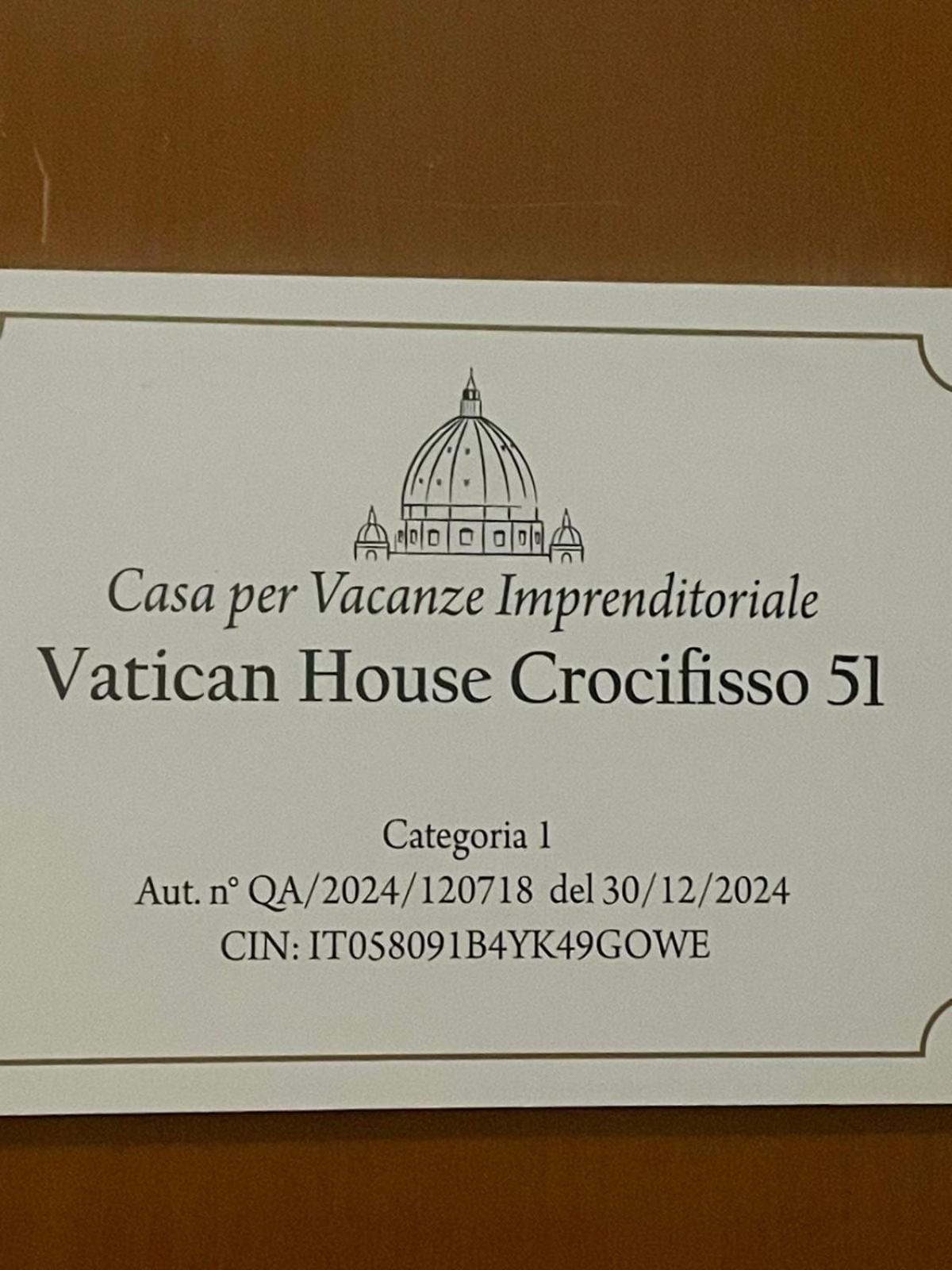 Holiday home Vatican House Crocifisso 51 *