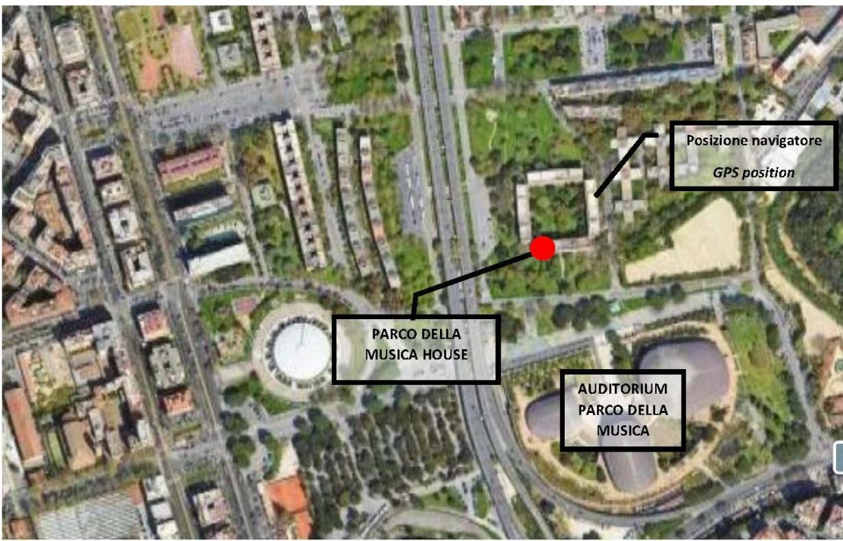 Privat overnatting Parco Della Musica House *