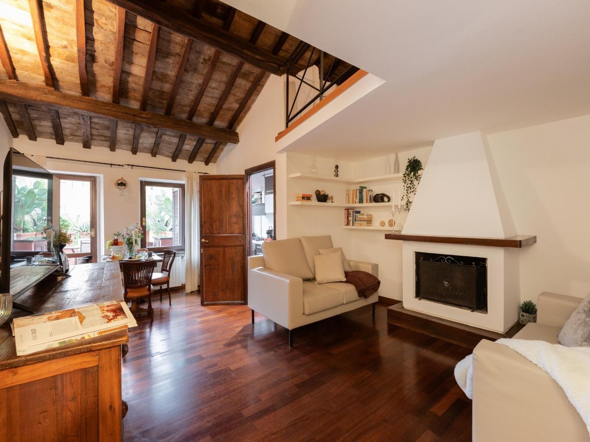 Apartment The Rent - Stylish In Trastevere District Rom