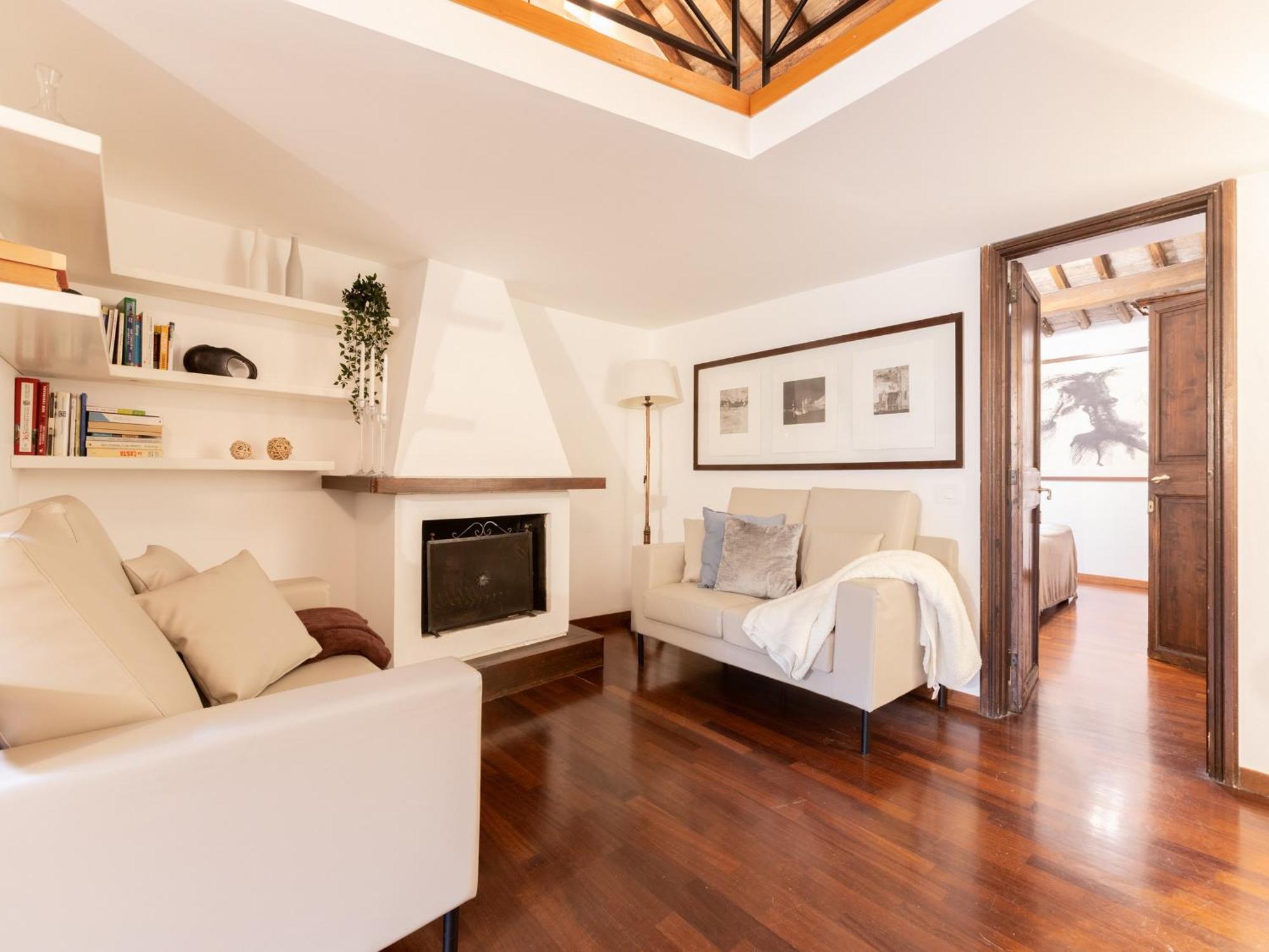 The Rent - Stylish In Trastevere District Apartment Rom