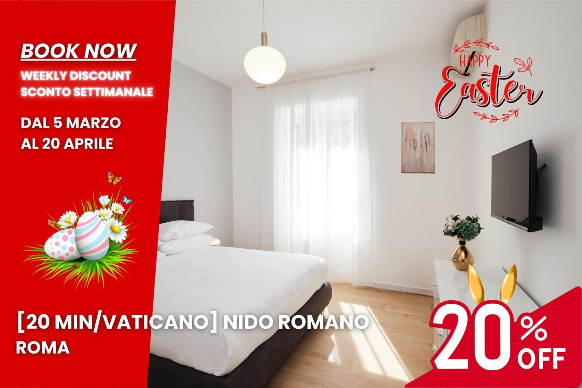 20 Minuti Vaticano - Nido Shopping Folkoristico Apartment Rome