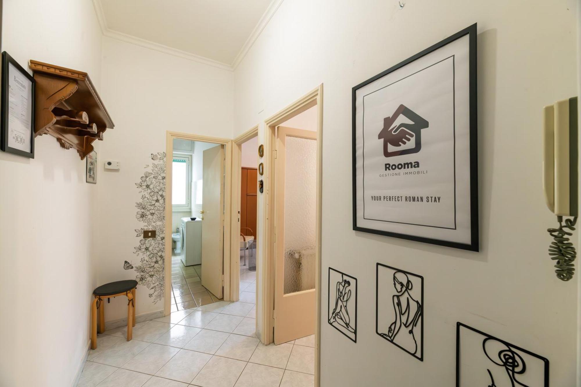 Appartamento Rooma Cozy House Rebibbia - Metro B Line *