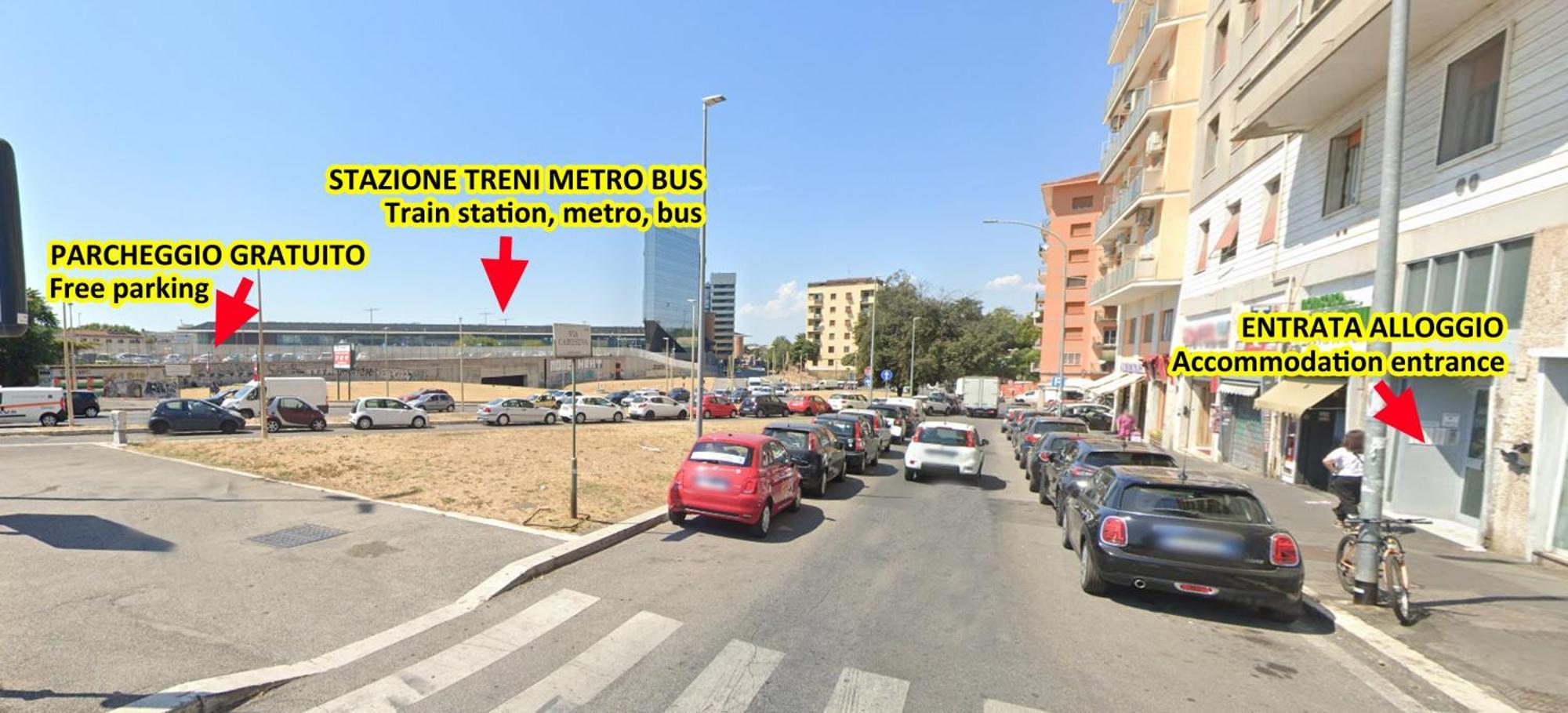 Apartamento Attico Panoramico Stazione Tiburtina *