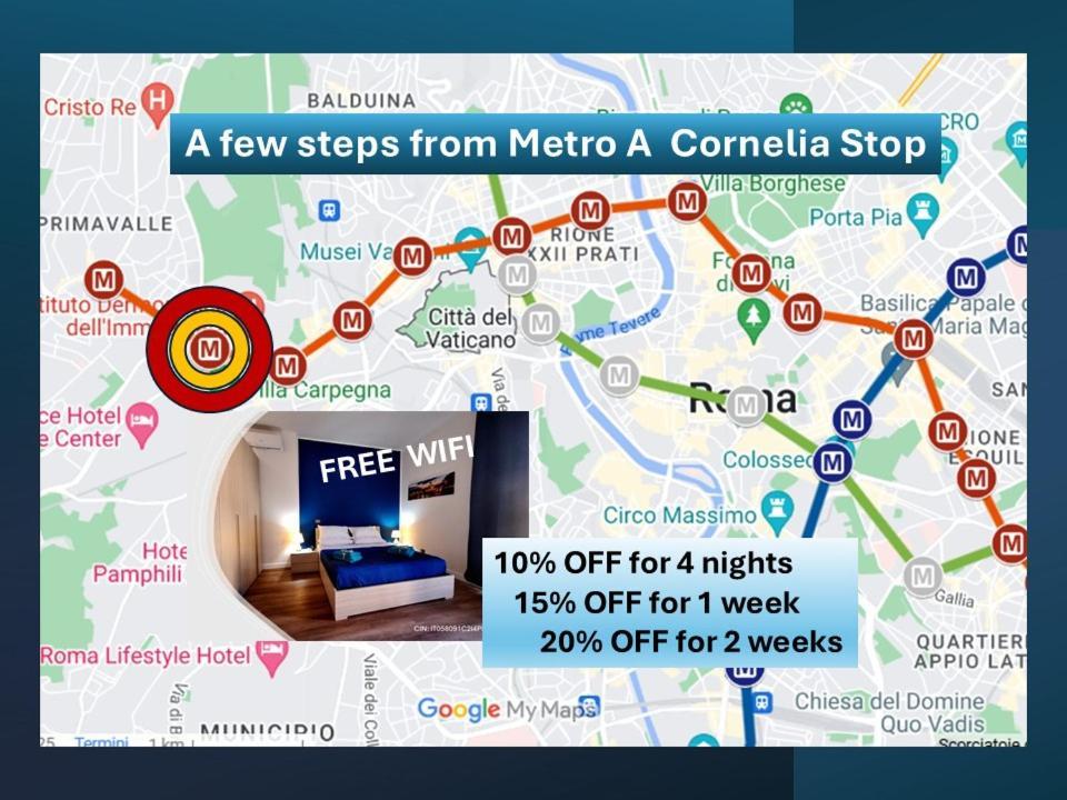 Caprara Metro Cornelia Roma