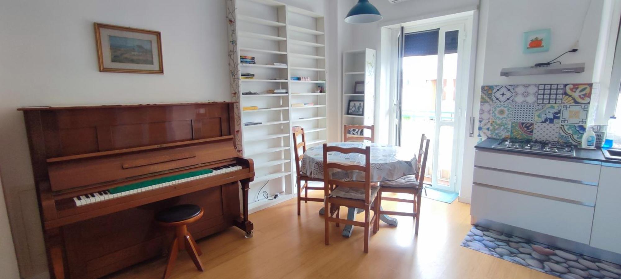 Monteverde - Stazione Trastevere Bright Loft Up To 5 Guests Apartamento Roma