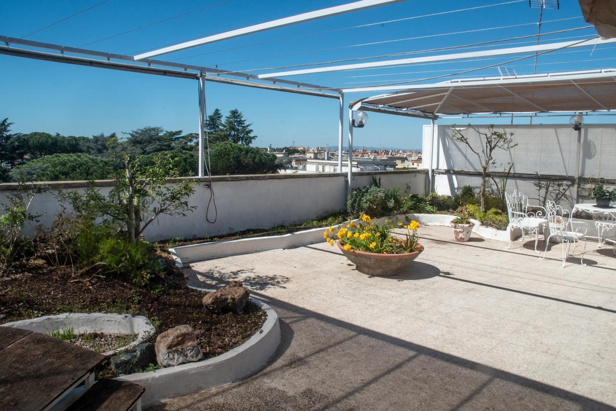 Attic Terrace Vatican Area Apartment