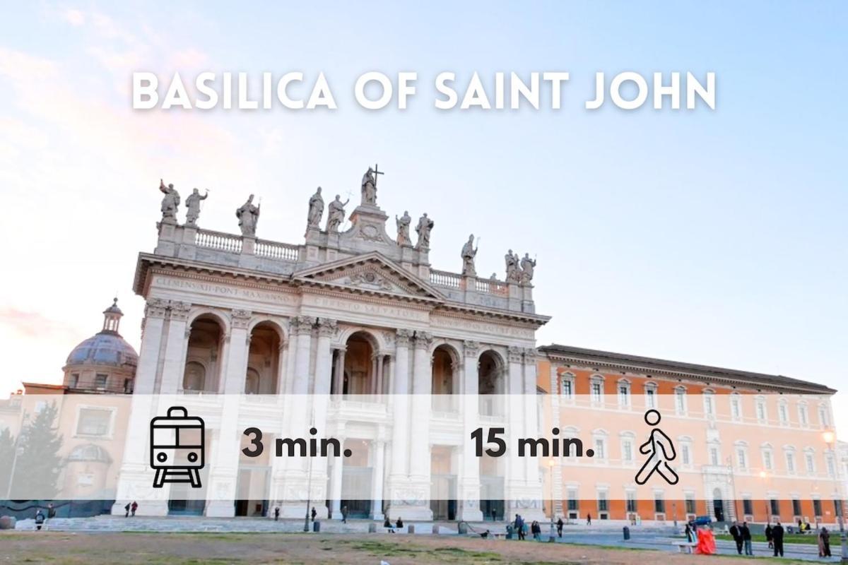 In Tuscolana Train Station & Metro A Appartamento Roma