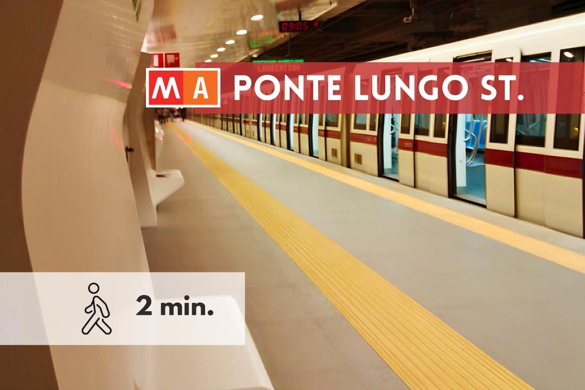 Appartamento In Tuscolana Train Station & Metro A Roma