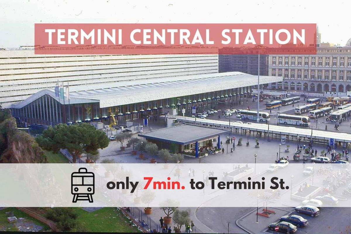 In Tuscolana Train Station & Metro A Appartamento