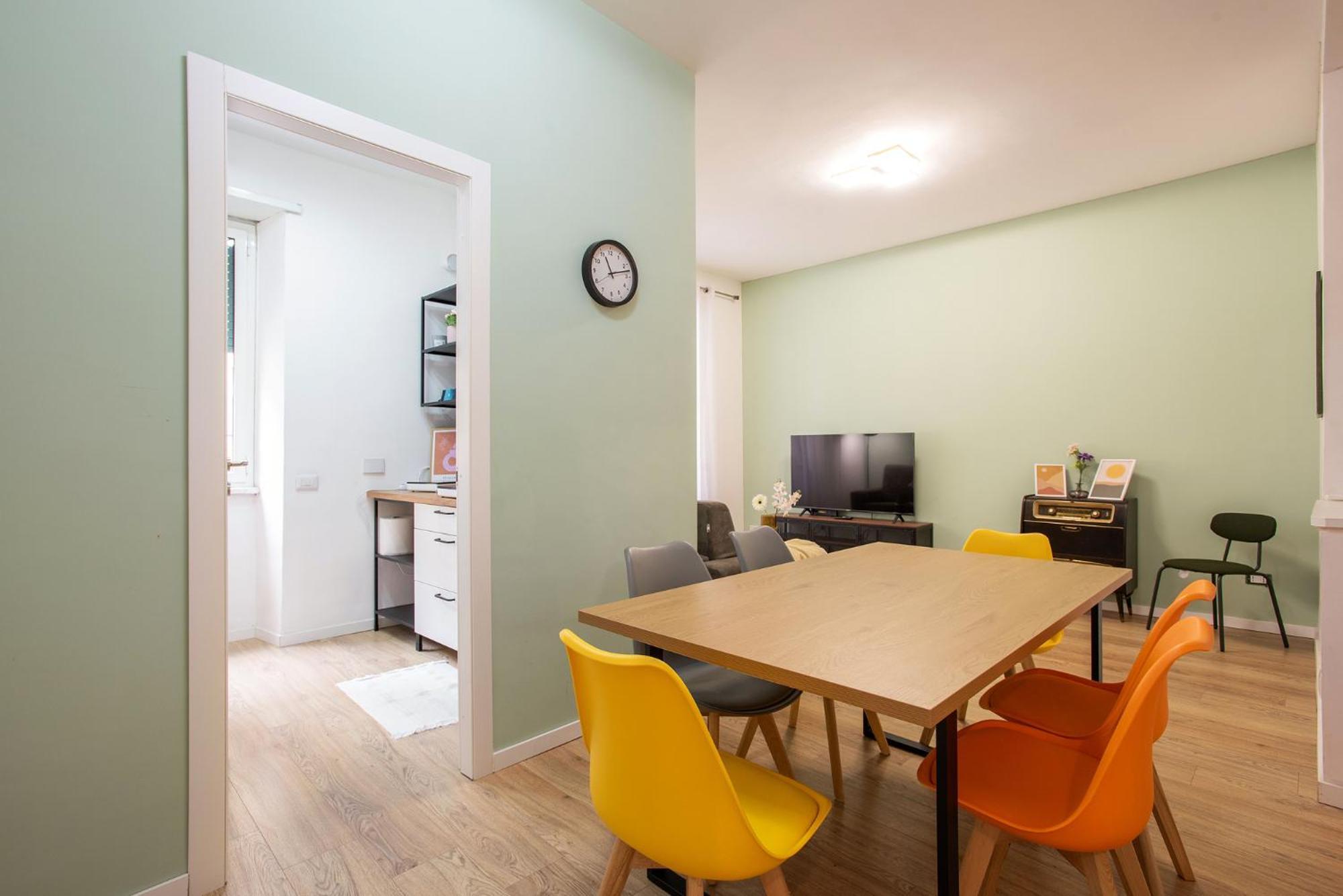 Monte Sacro For 6 Guests Metro B Appartamento