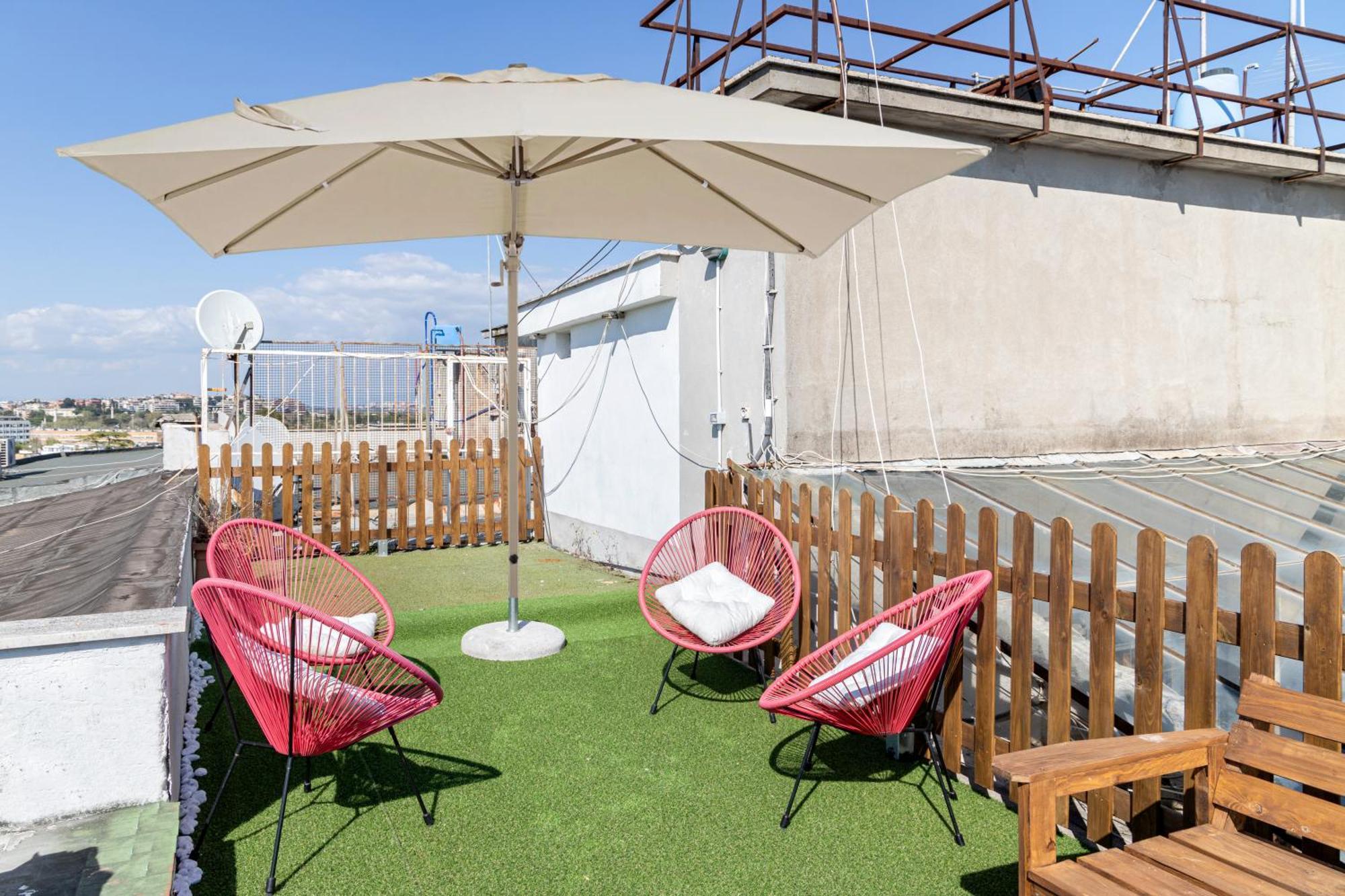 Terrazza Donatello - Rome's Skyview Loft Apartamento