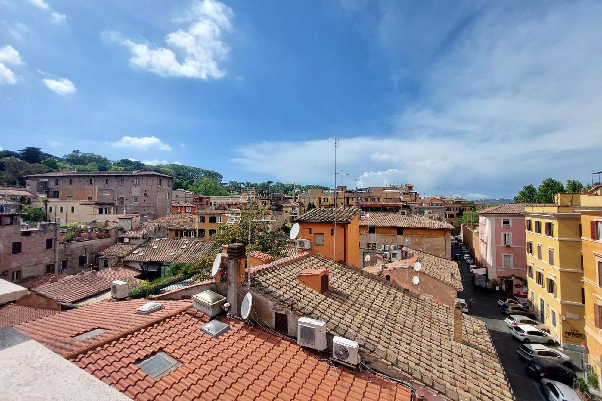 Magic Trastevere On Roof Terrace Privat overnatting *