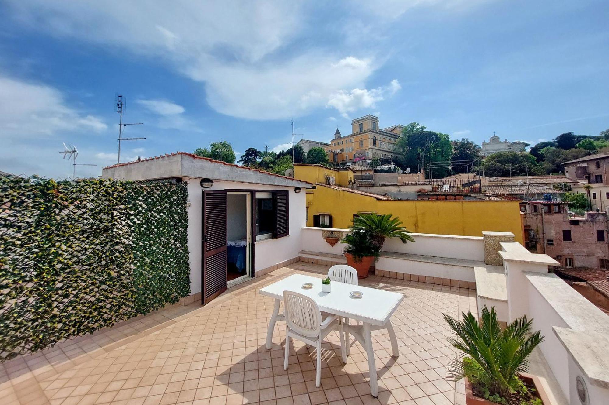 Privat overnatting Magic Trastevere On Roof Terrace *