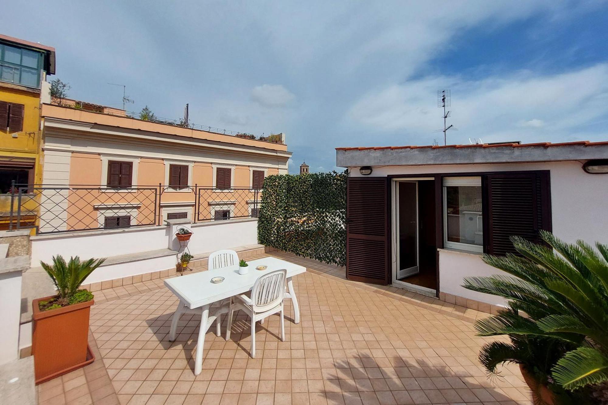 Privat overnatting Magic Trastevere On Roof Terrace *