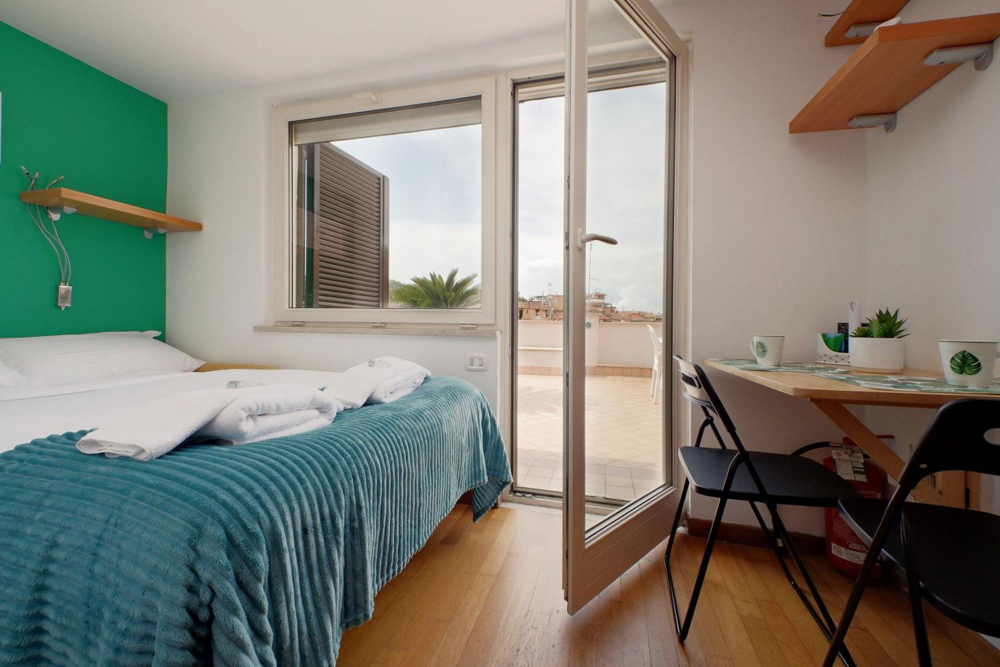 Magic Trastevere On Roof Terrace Privat overnatting Roma