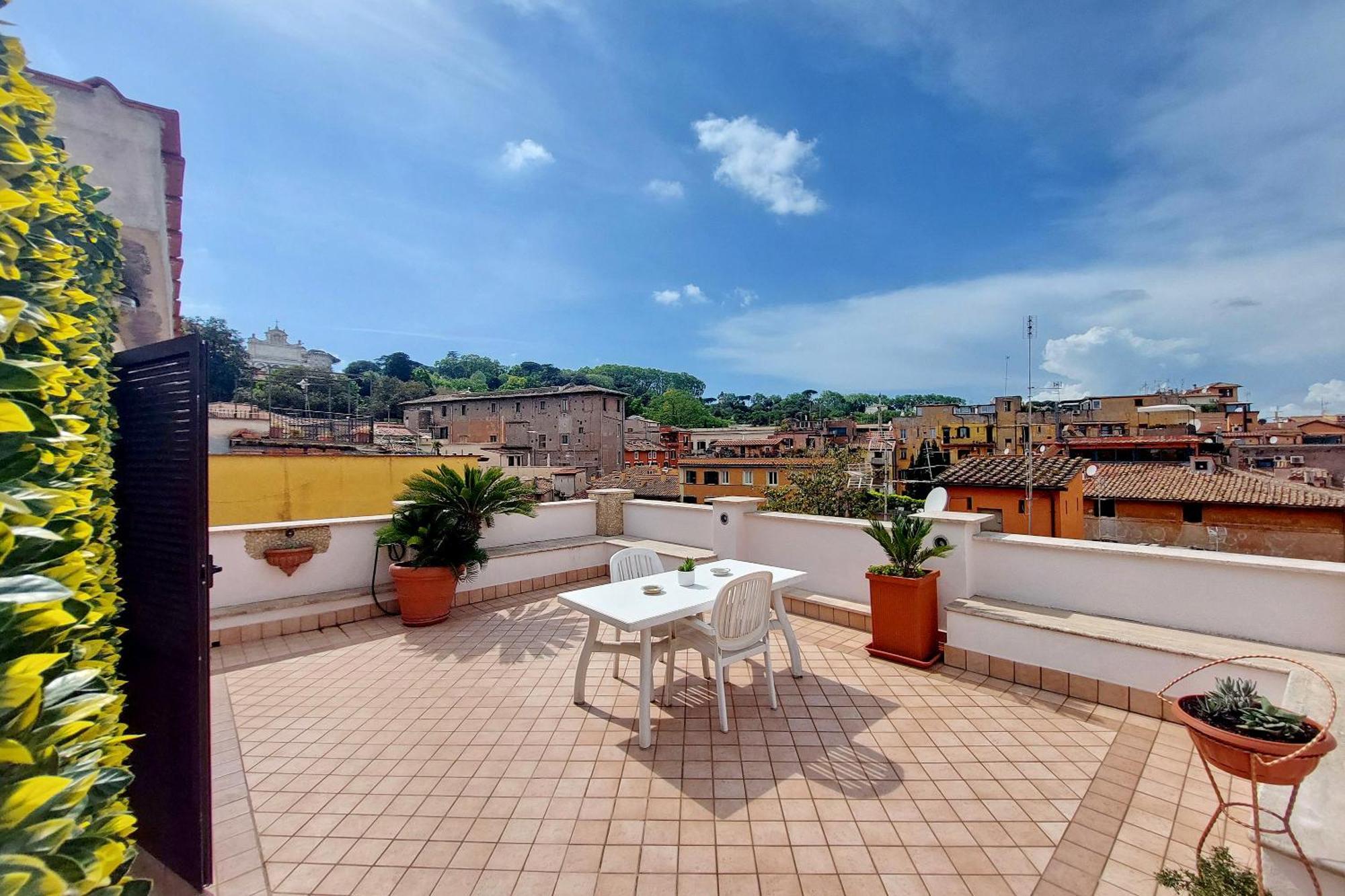 Privat overnatting Magic Trastevere On Roof Terrace *