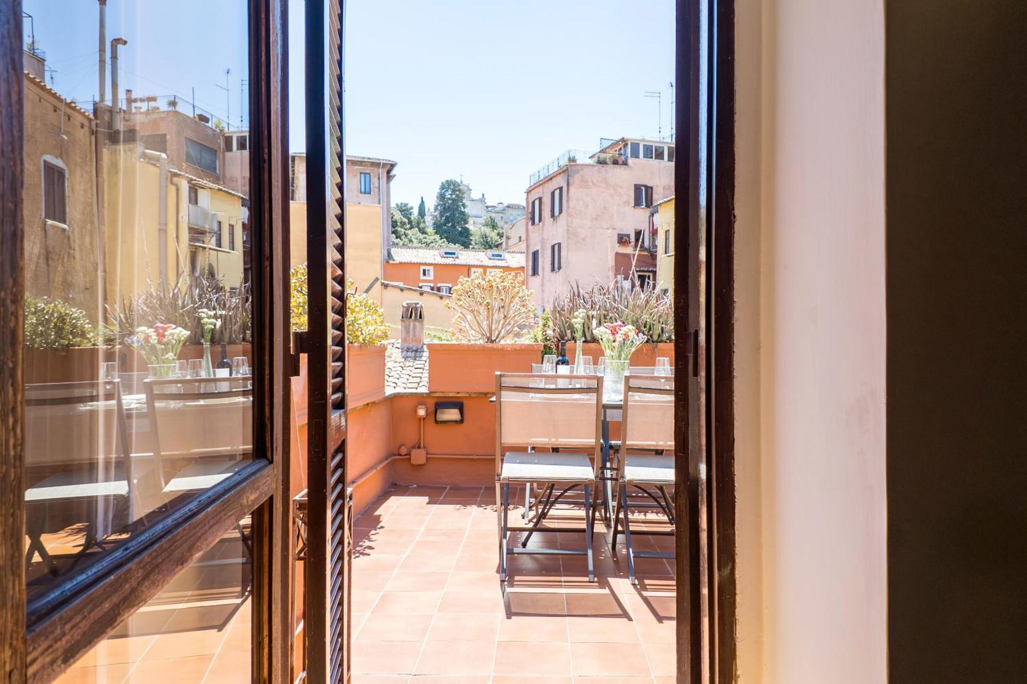 Apartment The Rent - Stylish In Trastevere District *
