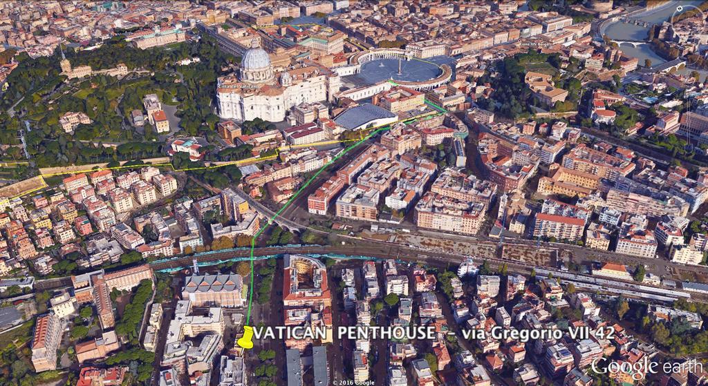 Vatican Penthouse Near S.peter's Square Apartamento *
