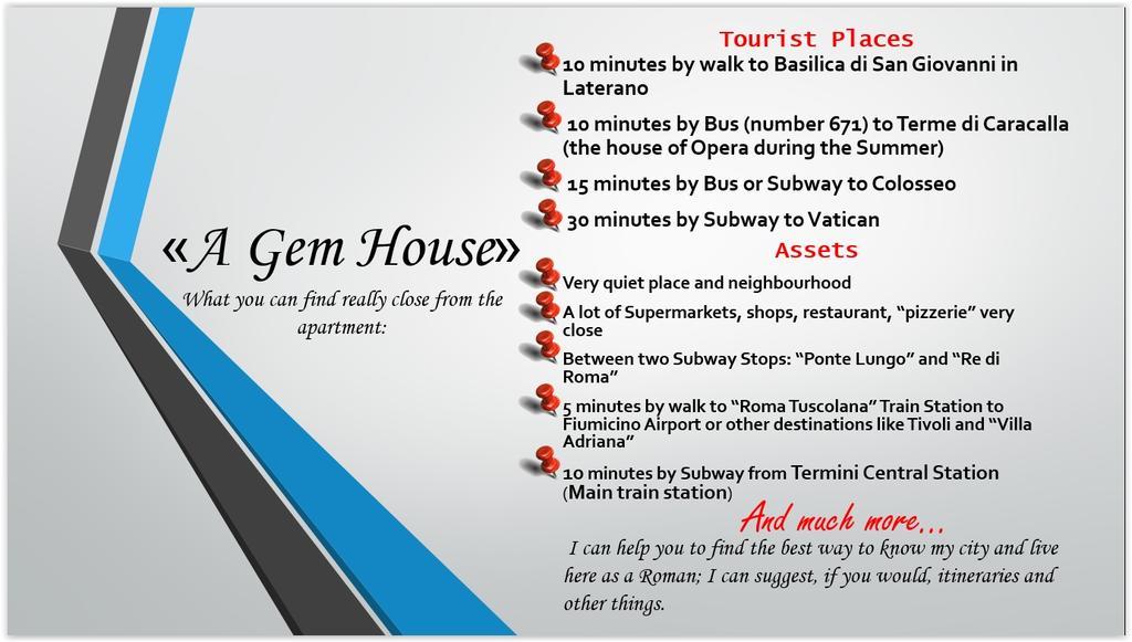 Apartment A Gem House Rom