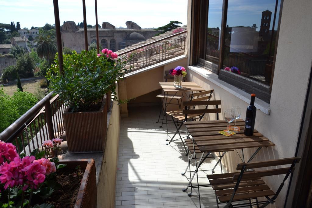 Penthouse Cardello Colosseum Leilighet Roma