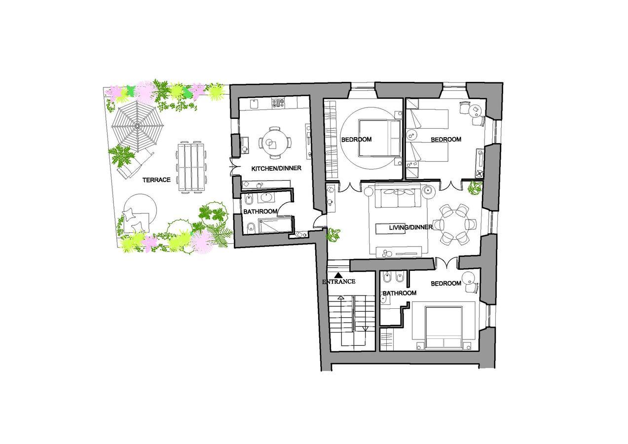 Mami's Trastevere With Private Terrace Apartamento *
