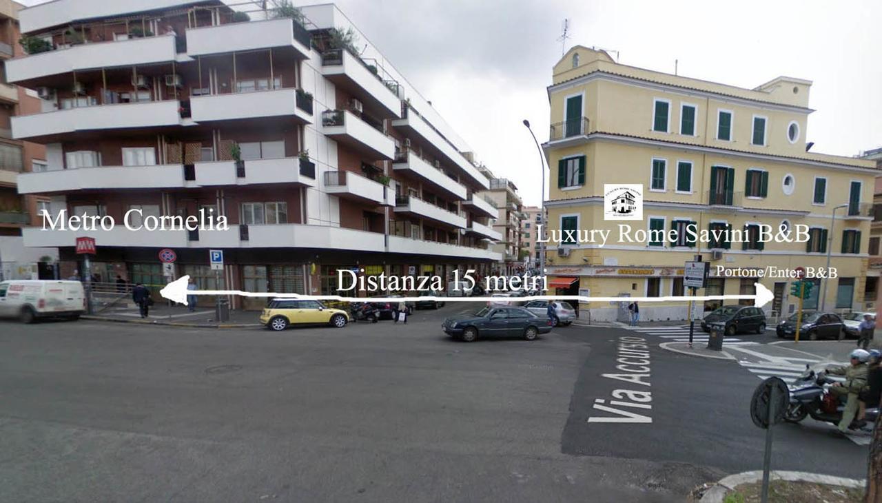 Luxury Savini Acomodação com café da manhã  Roma