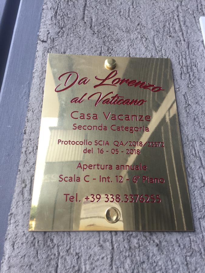 Da Lorenzo Al Vaticano Ferienhaus Rom