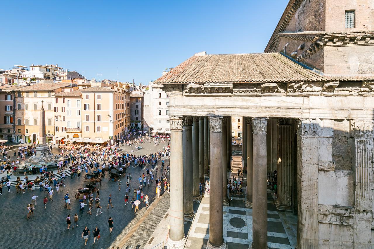 Luxurious Loft Facing The Pantheon Feriehus Roma