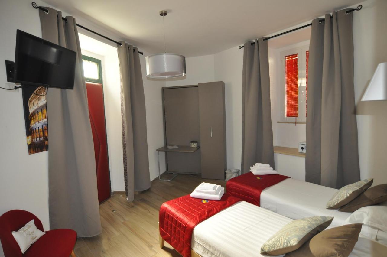 Flatinrome Trastevere Deluxe - Patio Gjestgiverier Roma