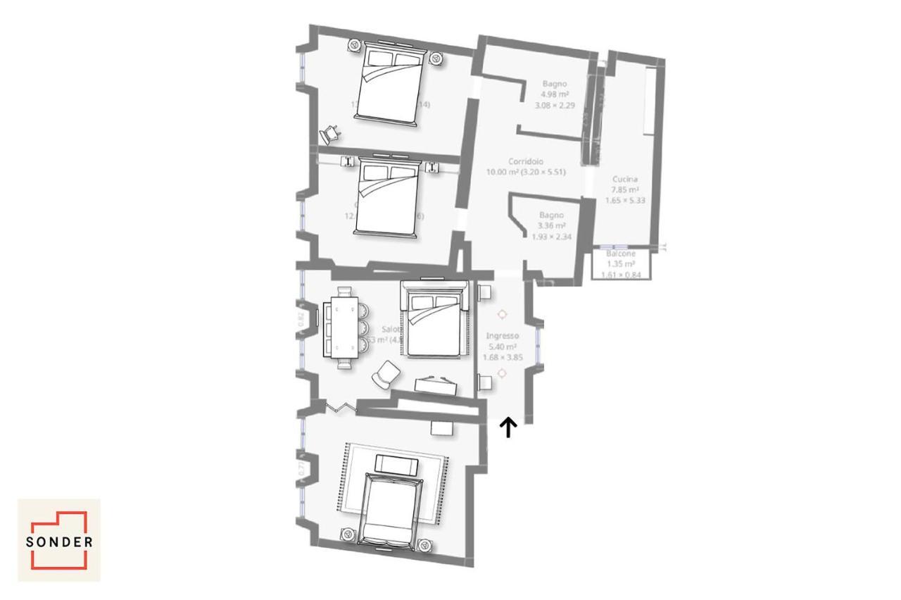Leilighetshoteller Sonder At Colosseum 3*