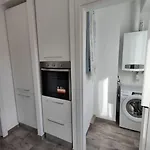White & Wood House In Rome