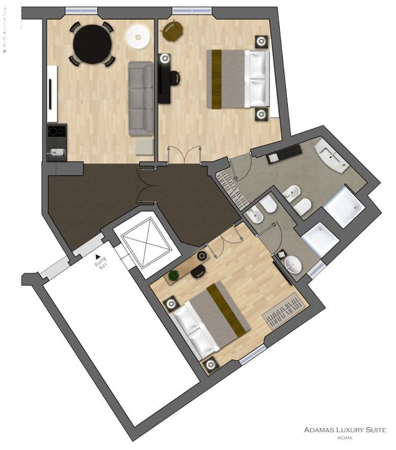 Adamas Luxury 501 Apartment Rom